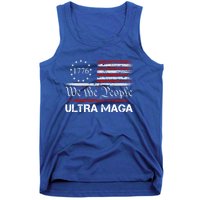 Ultra Maga We The People Proud Republican Usa Flag Gift Tank Top