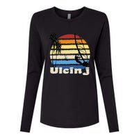 Ulcinj Montenegro Windsurfing Windsurf Beach Womens Cotton Relaxed Long Sleeve T-Shirt