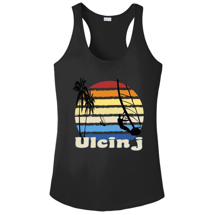 Ulcinj Montenegro Windsurfing Windsurf Beach Ladies PosiCharge Competitor Racerback Tank