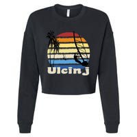 Ulcinj Montenegro Windsurfing Windsurf Beach Cropped Pullover Crew