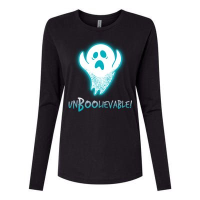 Un-BOO-lievable  Womens Cotton Relaxed Long Sleeve T-Shirt