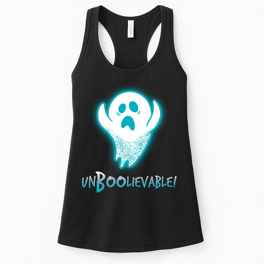 Un-BOO-lievable  Womens Tank Top