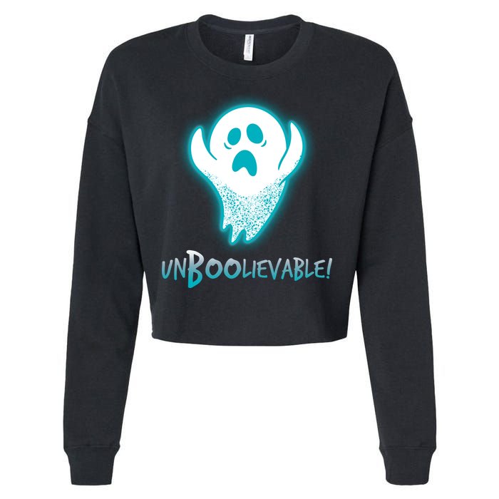 Un-BOO-lievable  Cropped Pullover Crew