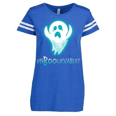 Un-BOO-lievable  Enza Ladies Jersey Football T-Shirt