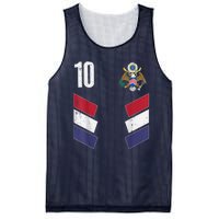 Usa Number 10 America Soccer Dad And Mom Mesh Reversible Basketball Jersey Tank