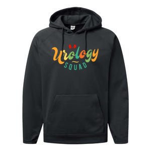 Urology Nurse Apparel Urology Squad Performance Fleece Hoodie