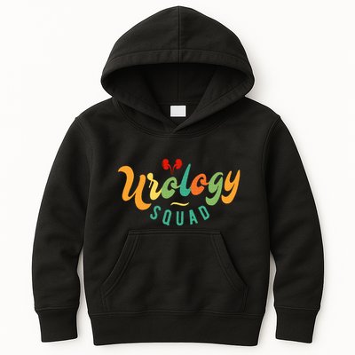Urology Nurse Apparel Urology Squad Kids Hoodie