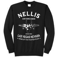 USAF Nellis AFB Las Vegas Nevada F15 Eagle Fighter Vintage Sweatshirt