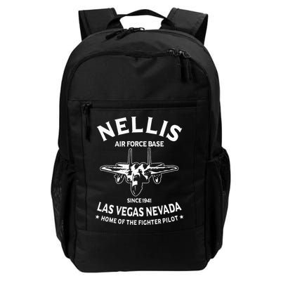 USAF Nellis AFB Las Vegas Nevada F15 Eagle Fighter Vintage Backpack