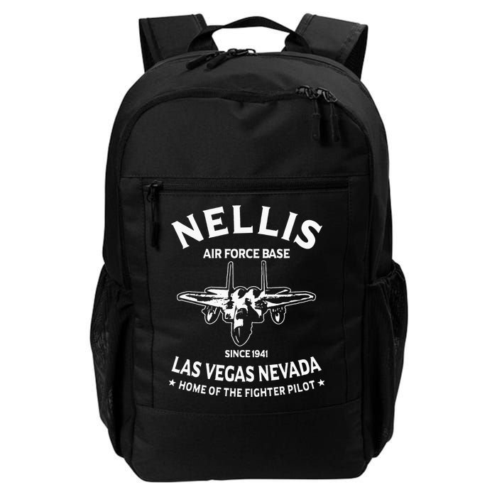 USAF Nellis AFB Las Vegas Nevada F15 Eagle Fighter Vintage Backpack