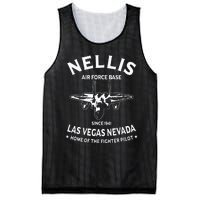 USAF Nellis AFB Las Vegas Nevada F15 Eagle Fighter Vintage Mesh Reversible Basketball Jersey Tank