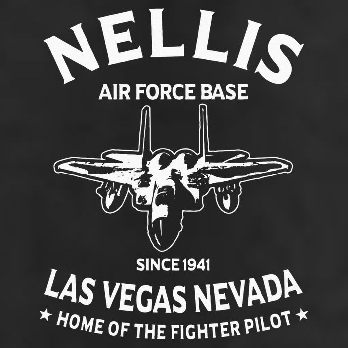 USAF Nellis AFB Las Vegas Nevada F15 Eagle Fighter Vintage Golf Towel