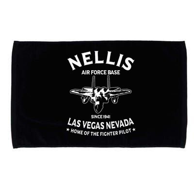 USAF Nellis AFB Las Vegas Nevada F15 Eagle Fighter Vintage Microfiber Hand Towel