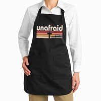Unafraid I Know Who Holds Tomorrow Christian Faith Apron