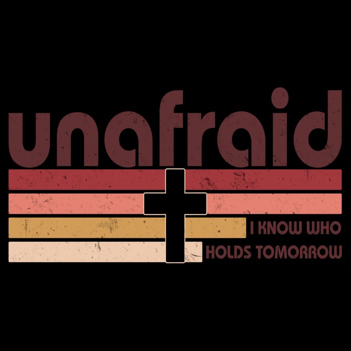 Unafraid I Know Who Holds Tomorrow Christian Faith 16oz Travel Tumbler