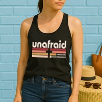 Unafraid I Know Who Holds Tomorrow Christian Faith Womens Tank Top