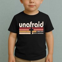 Unafraid I Know Who Holds Tomorrow Christian Faith Toddler T-Shirt