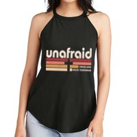 Unafraid I Know Who Holds Tomorrow Christian Faith Women's Perfect Tri Rocker Tank