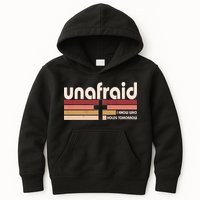 Unafraid I Know Who Holds Tomorrow Christian Faith Kids Hoodie