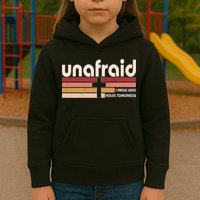 Unafraid I Know Who Holds Tomorrow Christian Faith Kids Hoodie