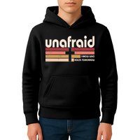 Unafraid I Know Who Holds Tomorrow Christian Faith Kids Hoodie
