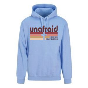 Unafraid I Know Who Holds Tomorrow Christian Faith Unisex Surf Hoodie