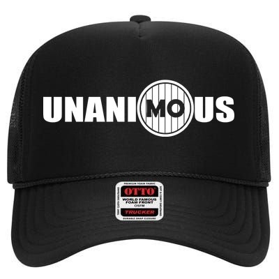 UnaniMOus High Crown Mesh Back Trucker Hat