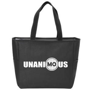 UnaniMOus Zip Tote Bag