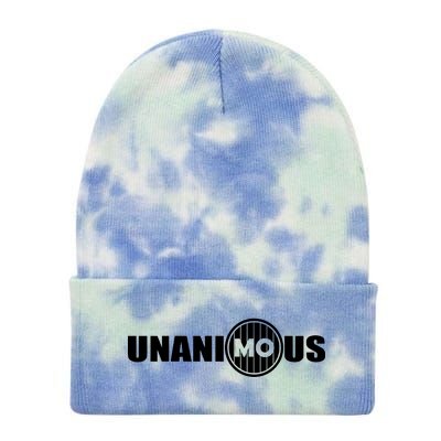 UnaniMOus Tie Dye 12in Knit Beanie