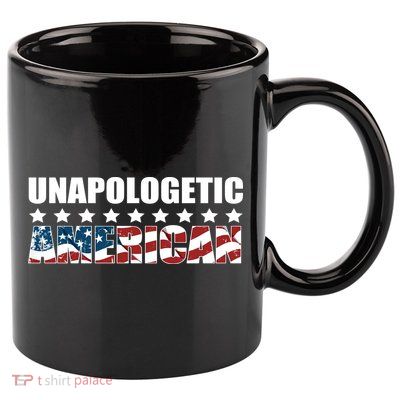 Unapologetic American 11oz C Handle Ceramic Mug