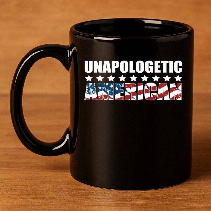 Unapologetic American 11oz C Handle Ceramic Mug