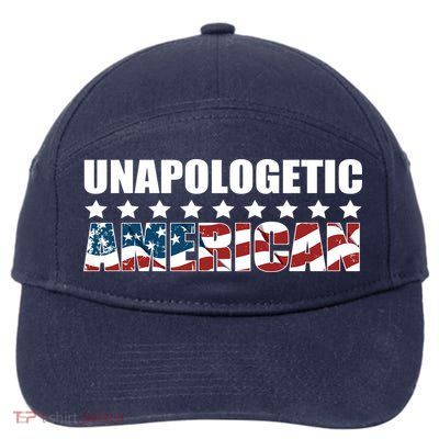 Unapologetic American 7-Panel Snapback Hat