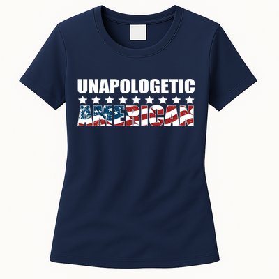 Unapologetic American Womens T-Shirt