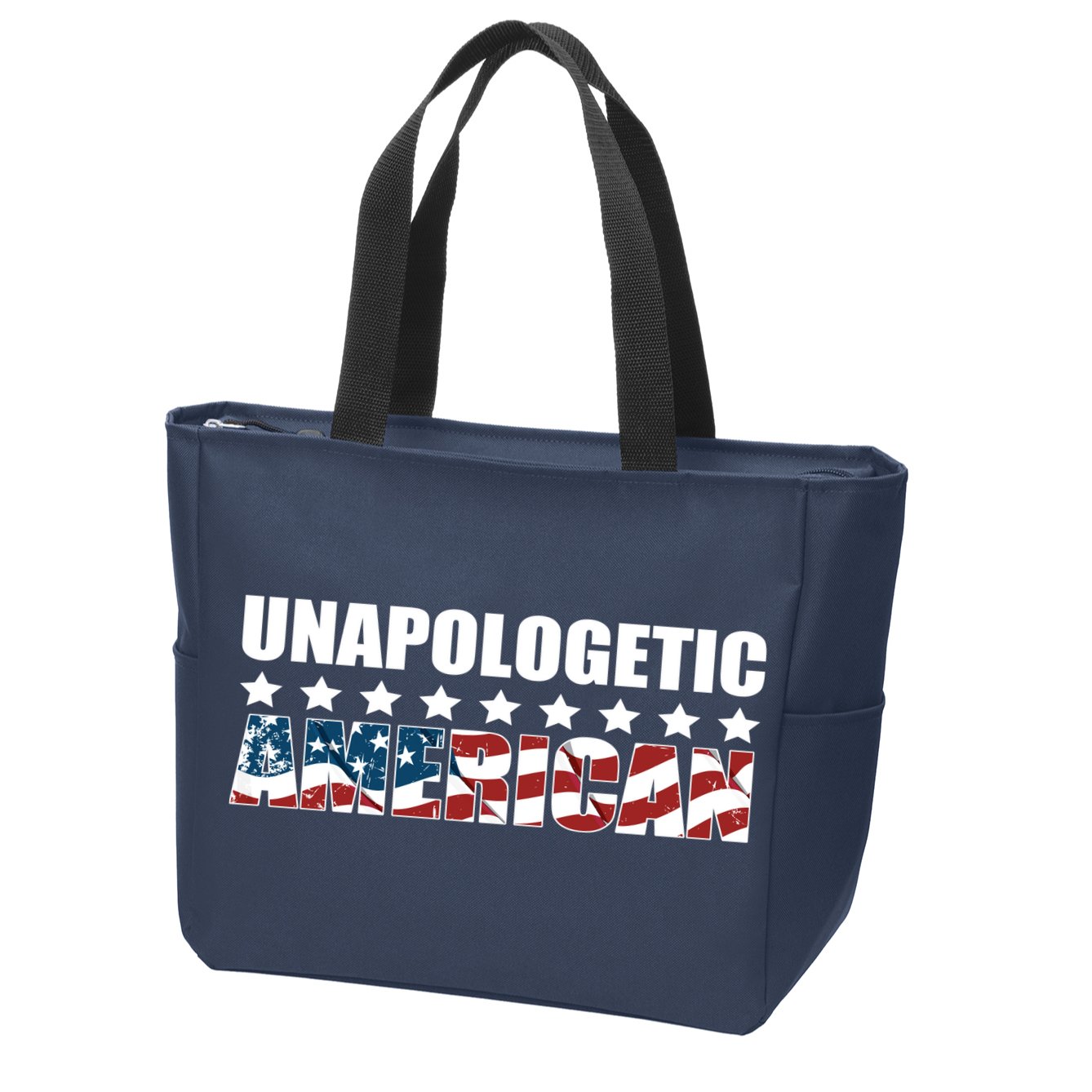 Unapologetic American Zip Tote Bag