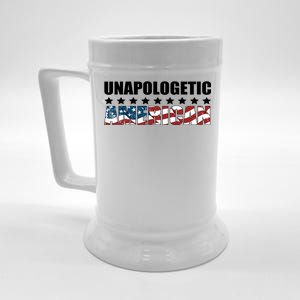 Unapologetic American Beer Stein