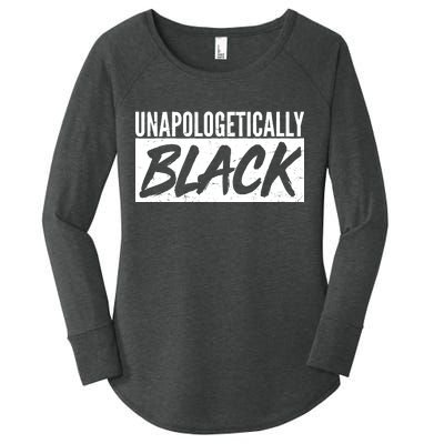 Unapologetically Black Women's Perfect Tri Tunic Long Sleeve Shirt