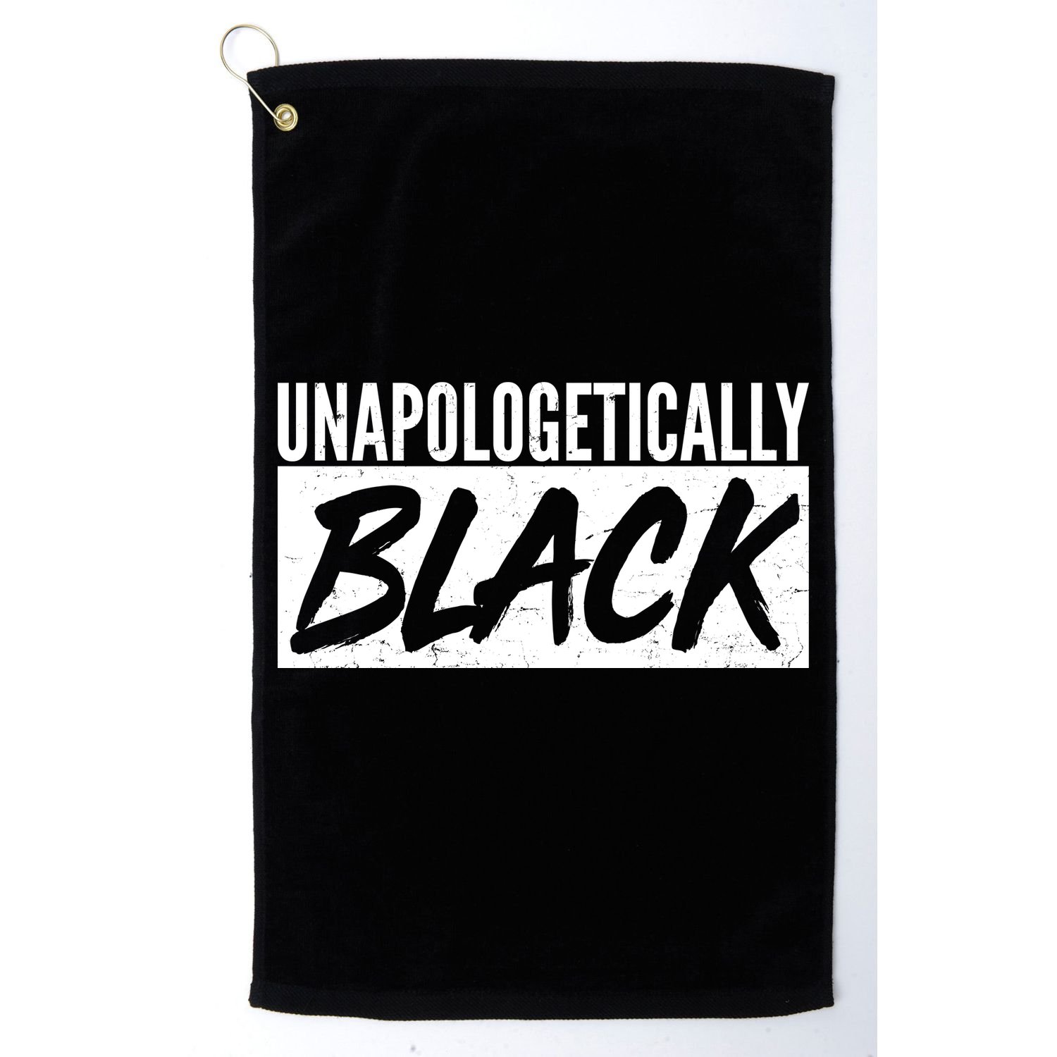 Unapologetically Black Golf Towel