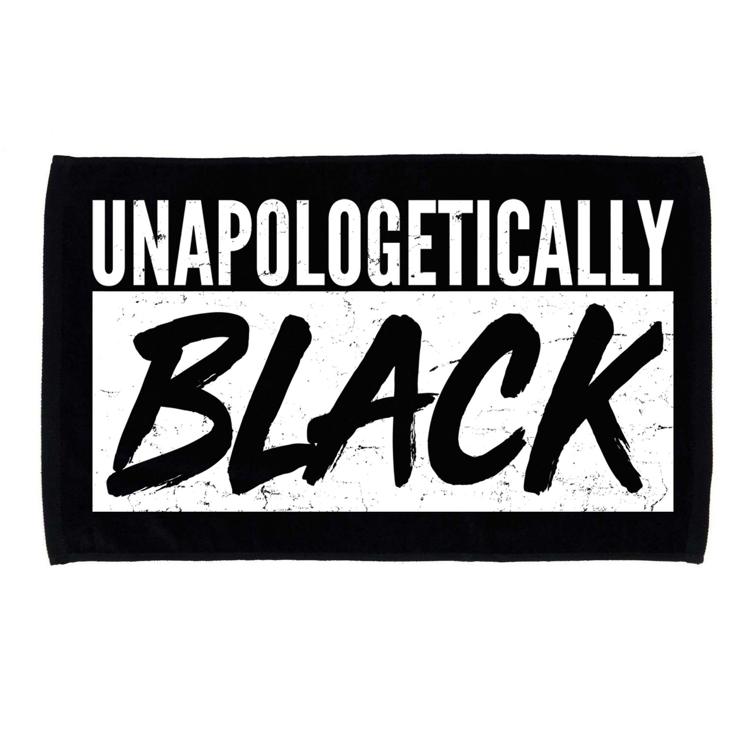 Unapologetically Black Microfiber Hand Towel