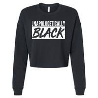 Unapologetically Black Cropped Pullover Crew