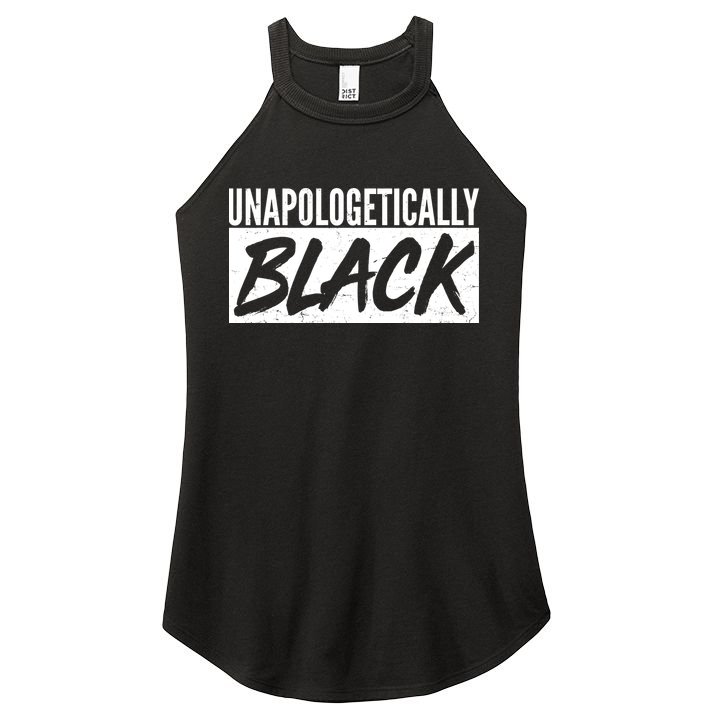 Unapologetically Black Women's Perfect Tri Rocker Tank