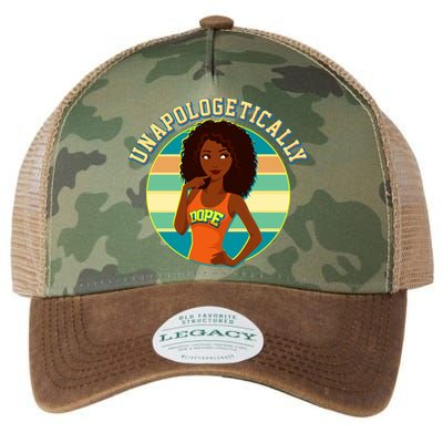 Unapologetically Dope Legacy Tie Dye Trucker Hat