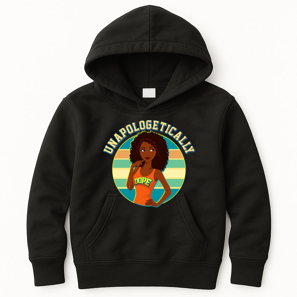 Unapologetically Dope Kids Hoodie
