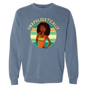 Unapologetically Dope Garment-Dyed Sweatshirt