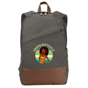 Unapologetically Dope Cotton Canvas Backpack