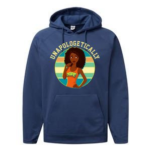 Unapologetically Dope Performance Fleece Hoodie