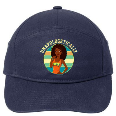 Unapologetically Dope 7-Panel Snapback Hat