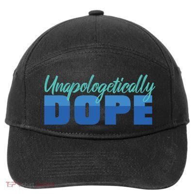 Unapologetically Dope Phase 7-Panel Snapback Hat
