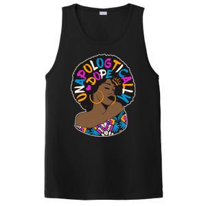 Unapologtically Dope Black Woman Stylish Afro  PosiCharge Competitor Tank