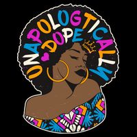 Unapologtically Dope Black Woman Stylish Afro  Zip Tote Bag