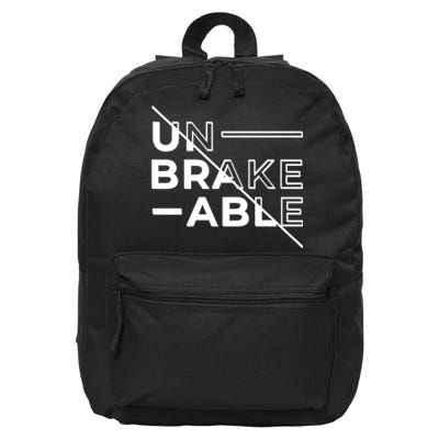 Unbreakable 16 in Basic Backpack